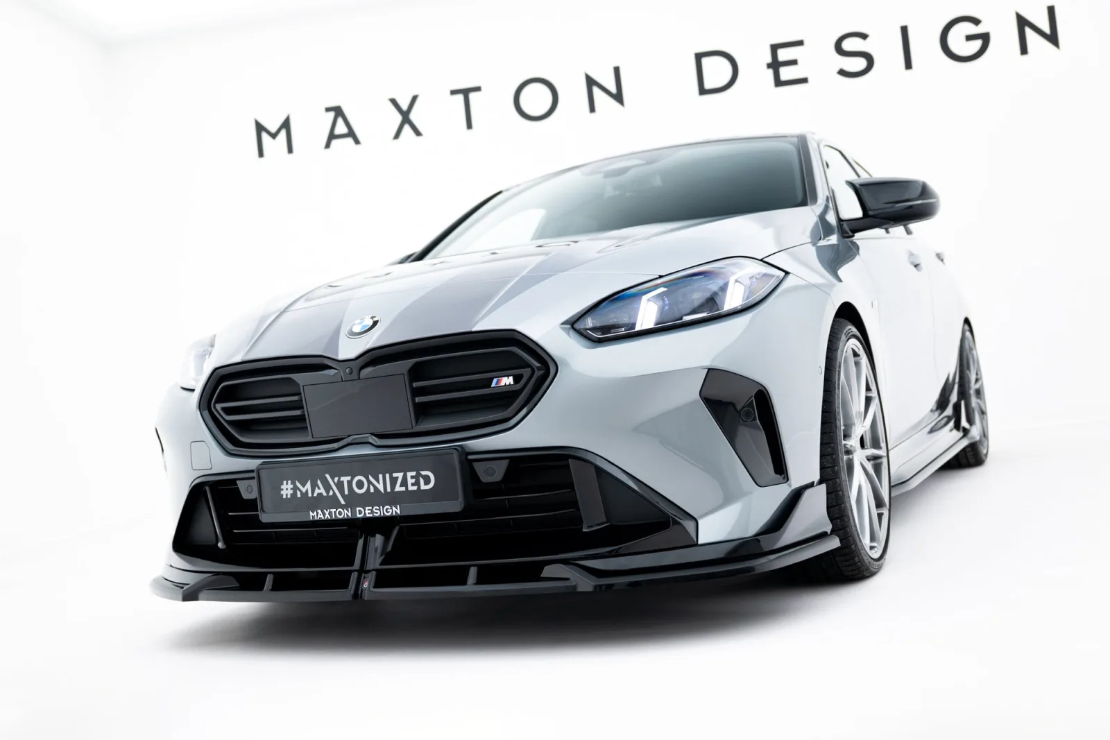 Front Splitter V.1 compatible with BMW M135i M Performance F70