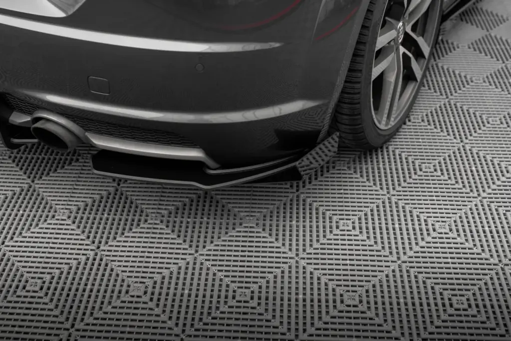 Rear Side Splitters Street Pro + Flaps compatible with Audi TT S-Line 8S