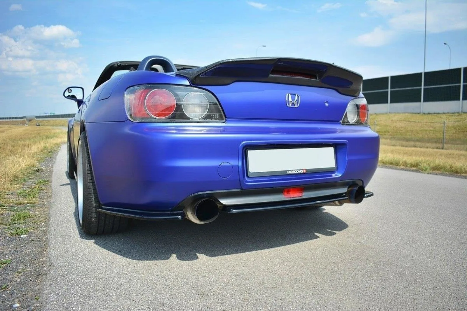 Rear Splitter compatible with Honda S2000