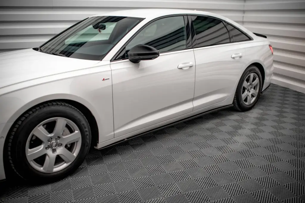 Side Skirts Diffusers compatible with Audi A6 C8