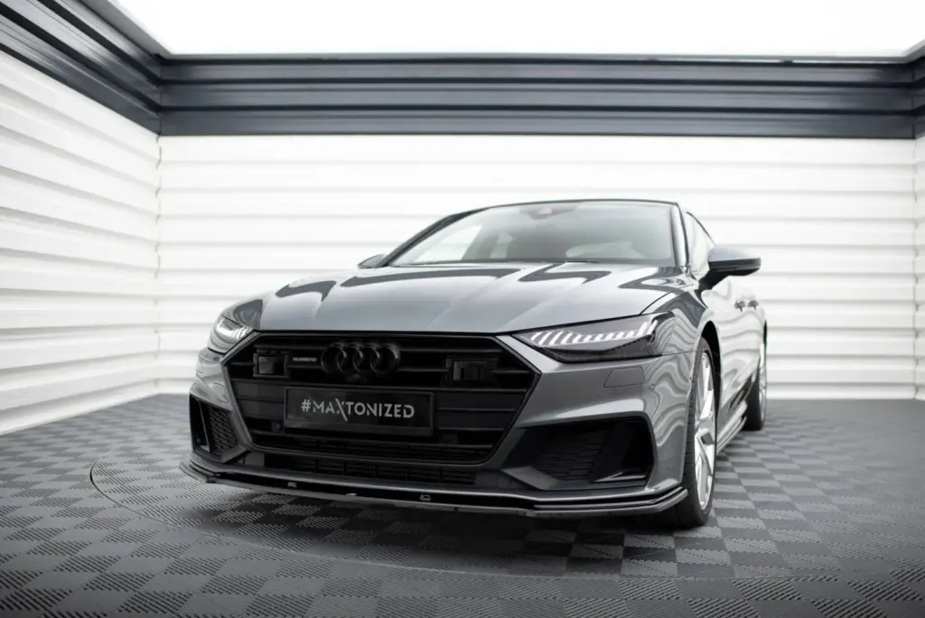 Front Splitter V.2 compatible with Audi A7 S-Line C8 / S7 C8 / C8 Facelift / S7 Facelift