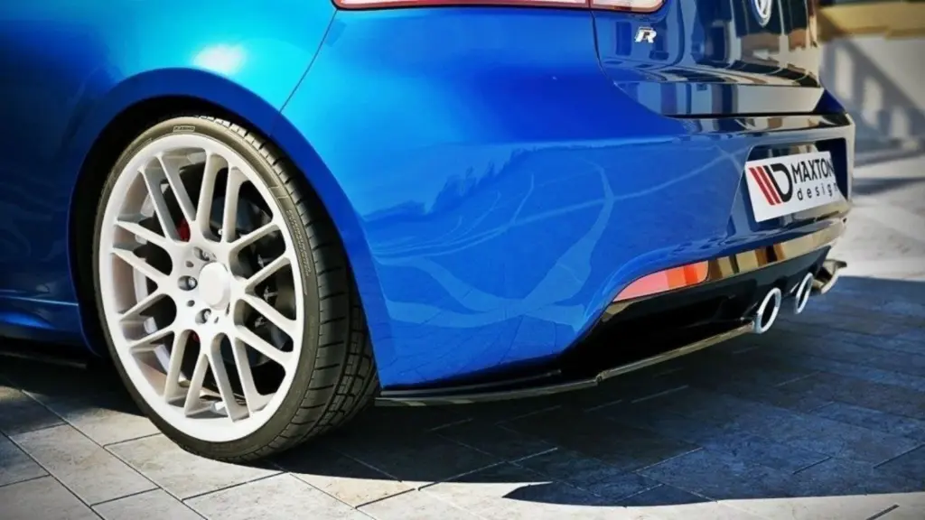 Rear Side Splitters compatible with VW Golf 6 R