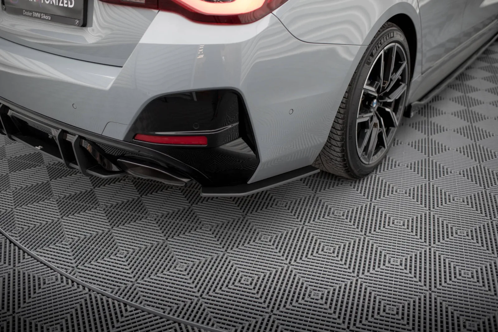 Rear Side Splitters Street Pro compatible with BMW 4 Gran Coupe M440i G26