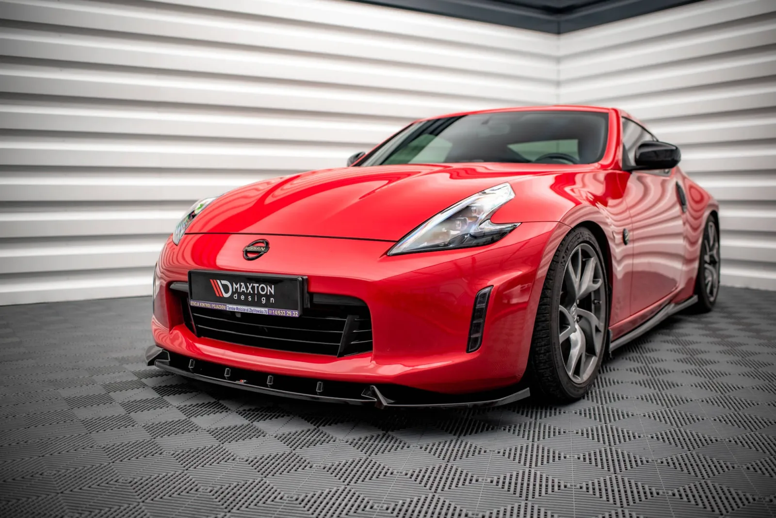 Front Splitter V.3 compatible with Nissan 370Z Facelift