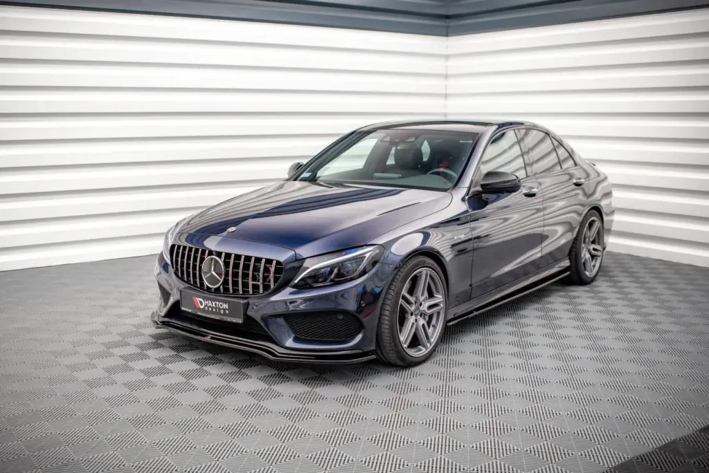 Front Splitter V.1 compatible with Mercedes-AMG C 43 / AMG-Line W205