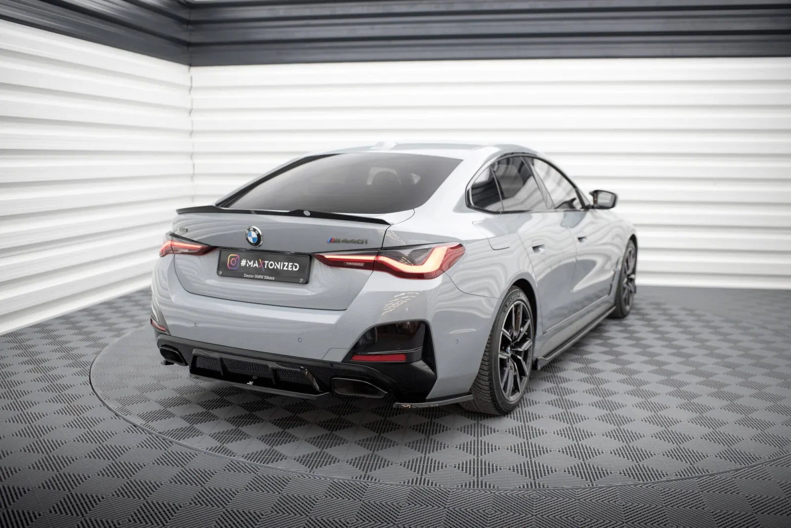 Rear Splitter compatible with BMW M440i Gran Coupe G26