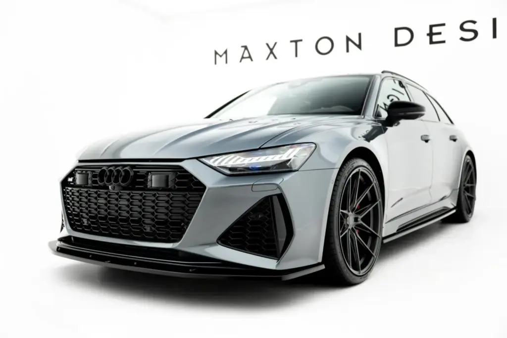 Front Splitter V.2 compatible with Audi RS6 C8 / C8 Facelift