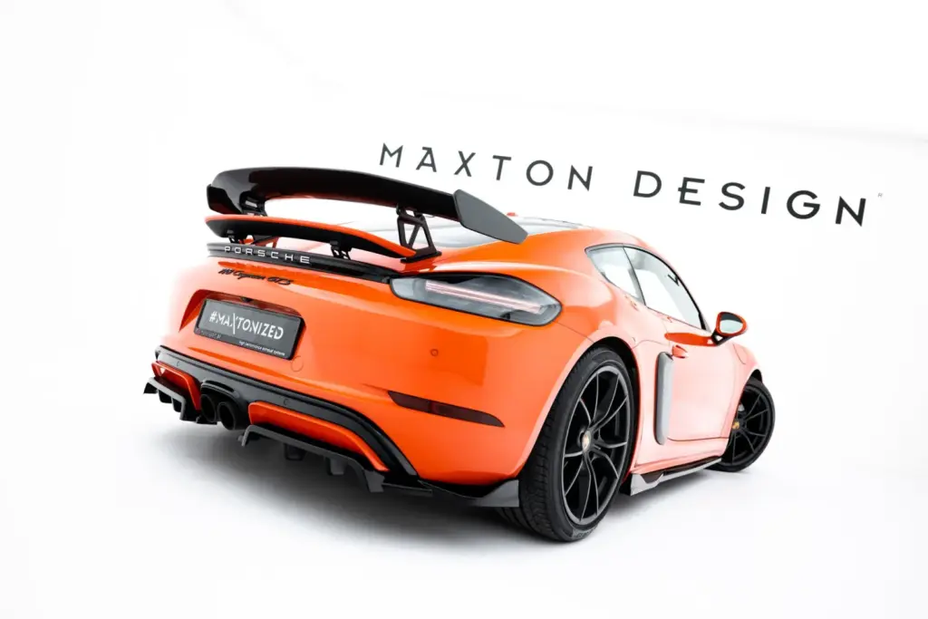 Rear Splitter (With Diffuser) compatible with Porsche 718 Cayman GTS 982c
