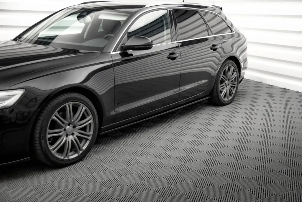 Side Skirts Diffusers V.2 compatible with Audi A6 C7