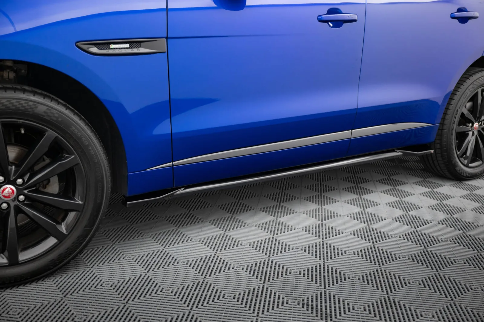 Side Skirts Diffusers compatible with Jaguar F-Pace R-Sport X761