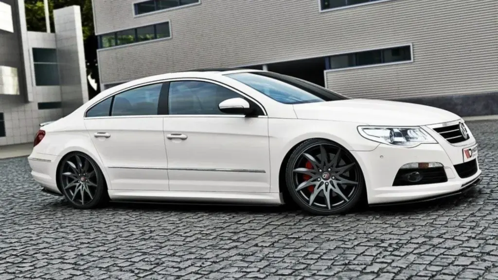 Side Skirts Diffusers compatible with VW Passat CC R36 Rline Pre-Facelift