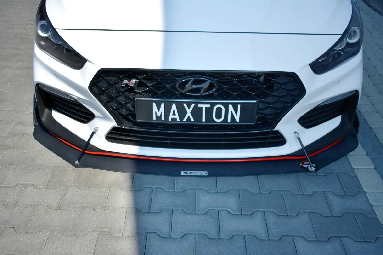 Front Splitter RACING compatible with HYUNDAI I30 Mk3 N