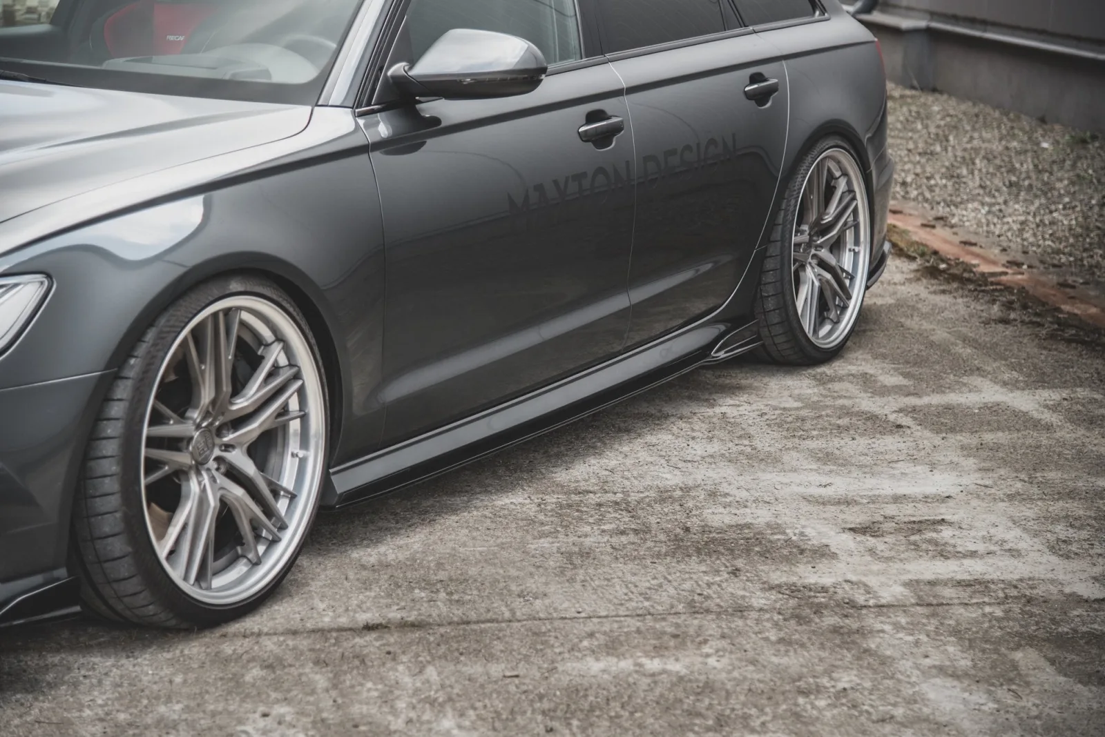 Side Skirts Diffusers compatible with Audi A6 / A6 C7 S-line/ S6 C7 Facelift