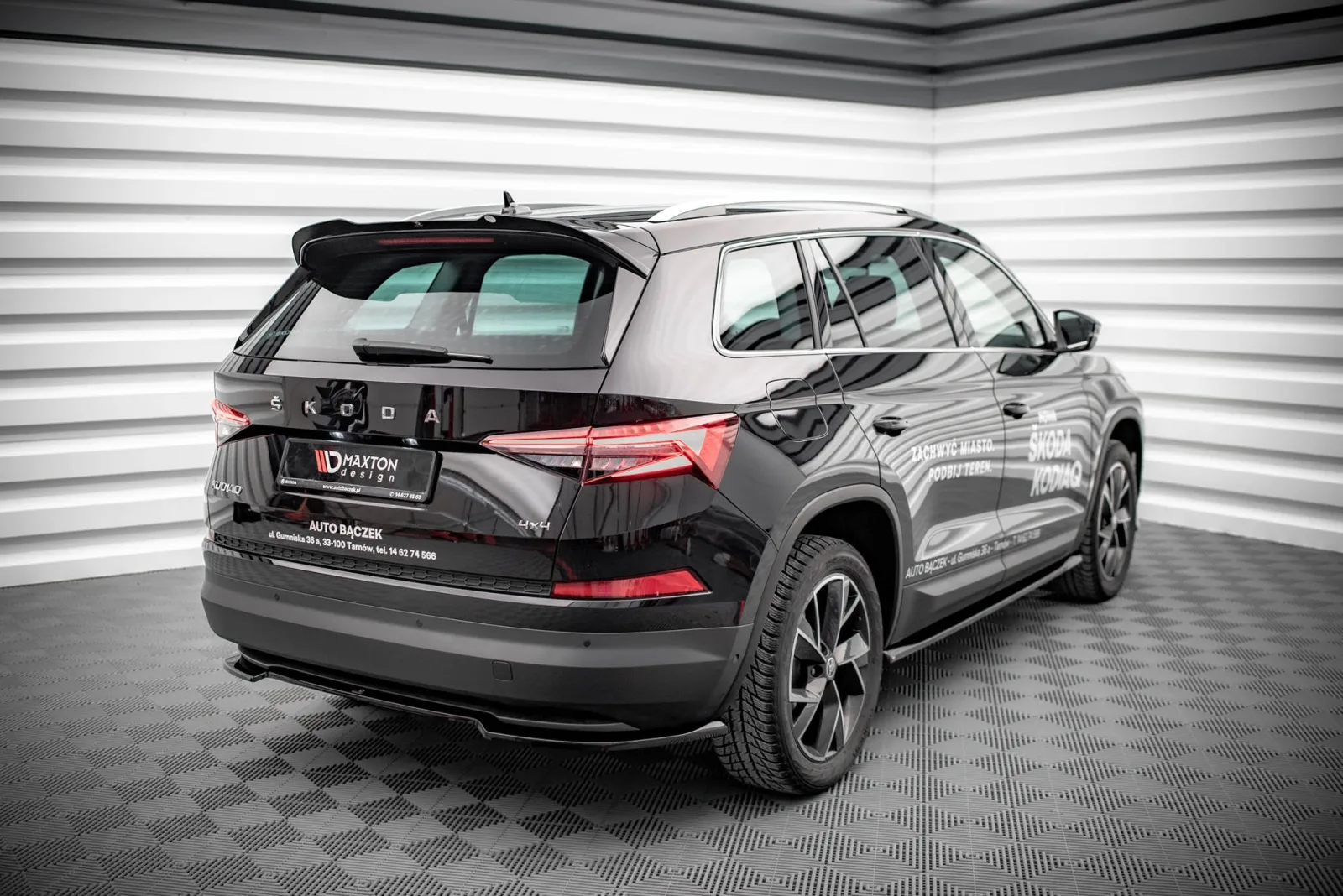 Spoiler Cap compatible with Skoda Kodiaq Mk1 Facelift
