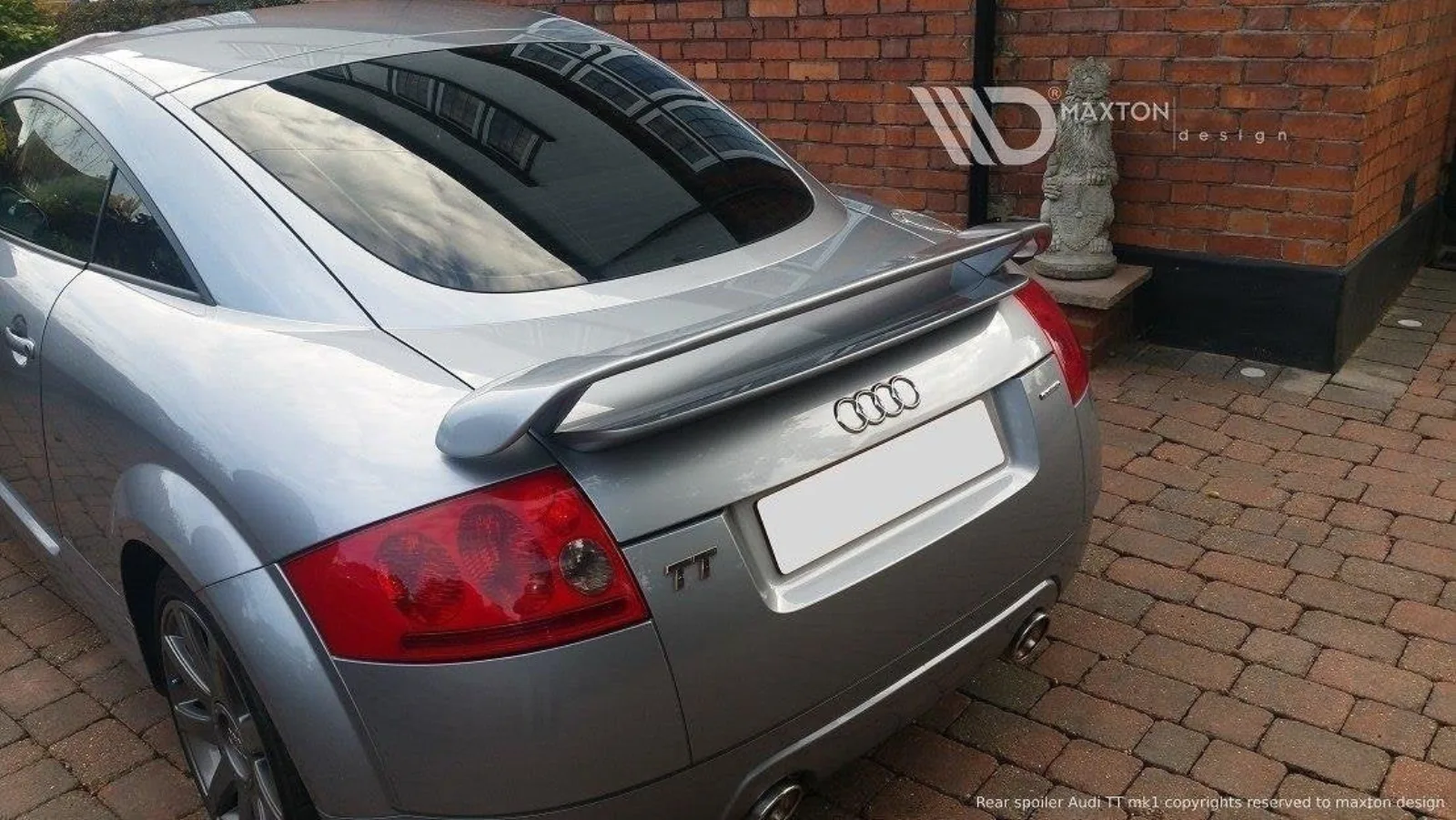Spoiler Rear compatible with Audi TT 8N