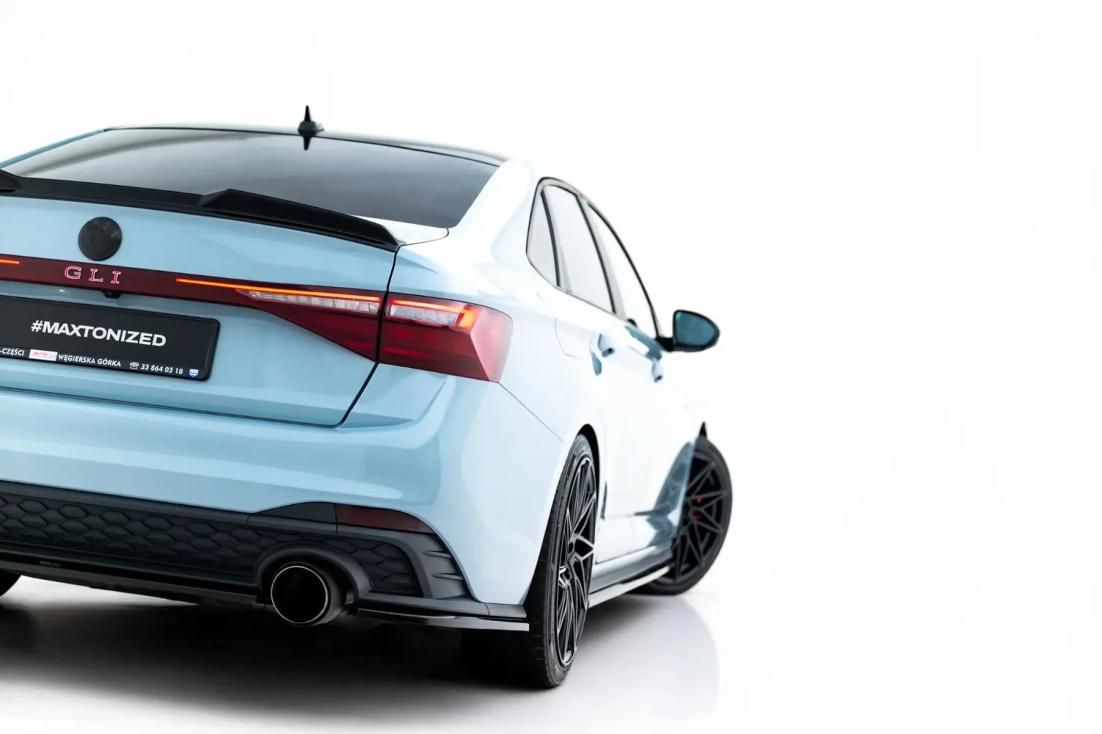 Rear Side Splitters compatible with Volkswagen Jetta GLI Mk7 Facelift 2