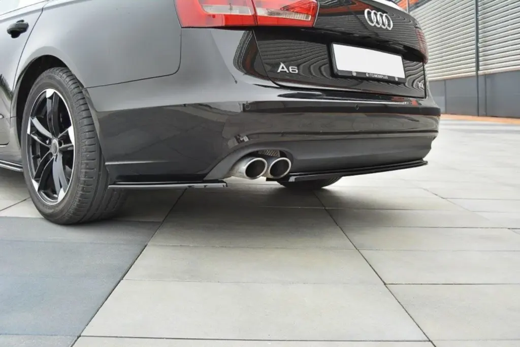 Rear Side Splitters compatible with Audi A6 Avant / Sedan C7