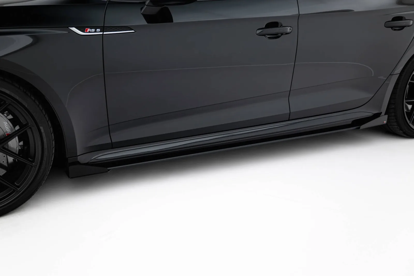 Side Skirts Diffusers Street Pro + Flaps compatible with Audi RS5 Sportback F5