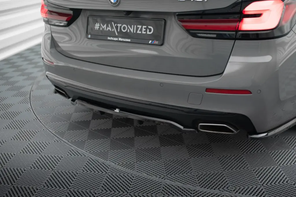 Rear Splitter (With Diffuser) compatible with BMW 5 G30 / G31 Facelift