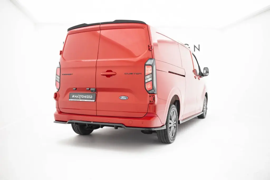 Rear Splitter (With Diffuser) compatible with Ford Transit Custom / Tourneo Custom Mk2