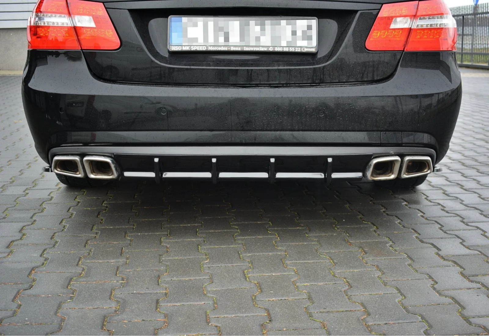Rear Valance compatible with MERCEDES-BENZ E63 AMG W212