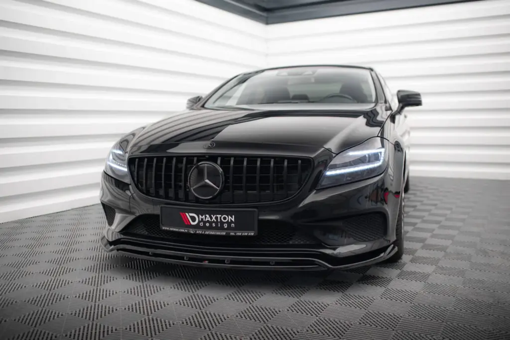 Front Splitter compatible with Mercedes-Benz CLS C218 Facelift