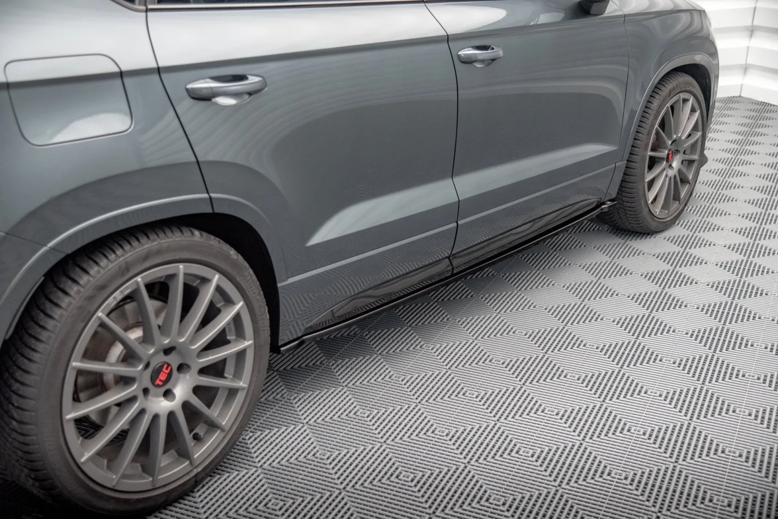 Side Skirts Diffusers compatible with Cupra Ateca Mk1 / Mk1 Facelift