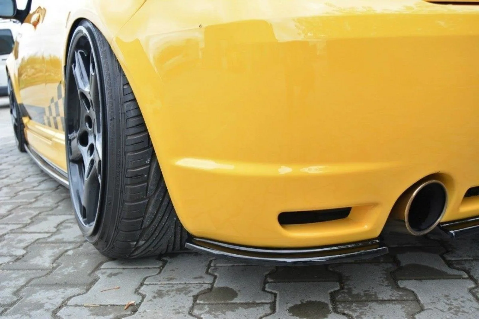 Rear Side Splitters compatible with VW Golf 4 R32