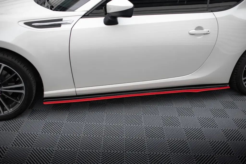 Side Skirts Diffusers V.2 compatible with Subaru BRZ Mk1 / Mk1 Facelift / Toyota GT86 Facelift