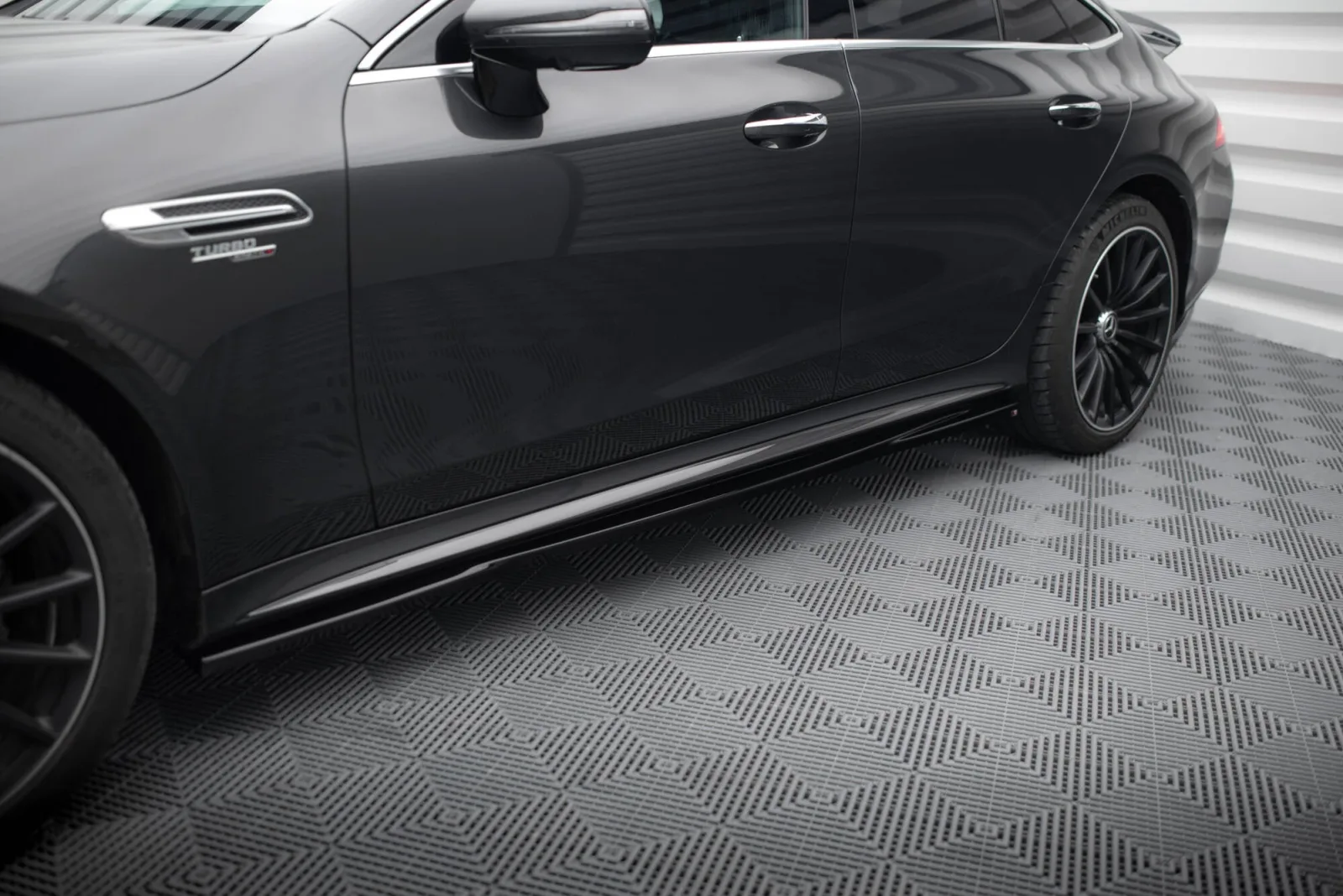 Side Skirts Diffusers compatible with Mercedes-AMG GT 53 4-Door Coupe X290