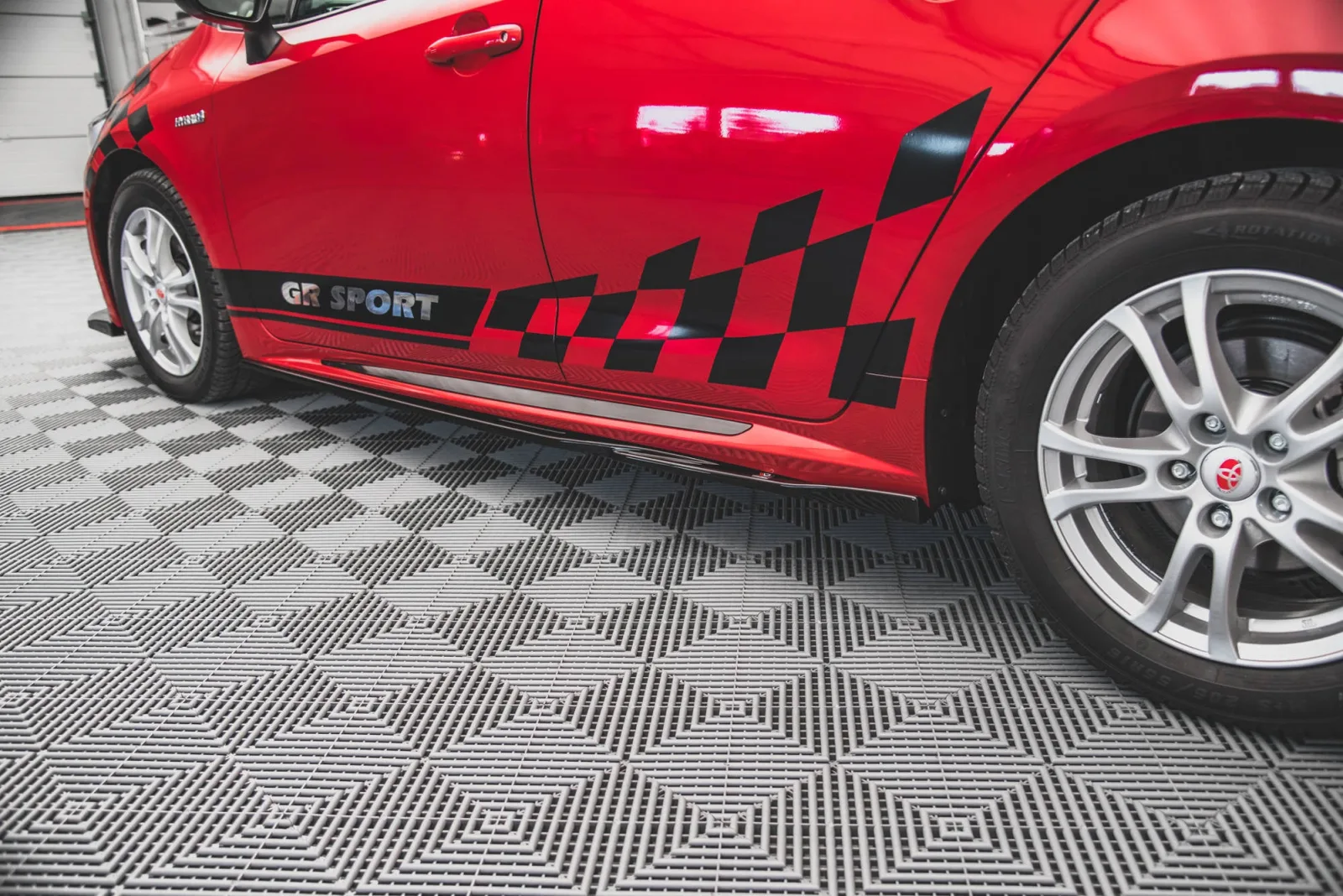 Side Skirts Diffusers compatible with Toyota Corolla GR Sport Hatchback XII