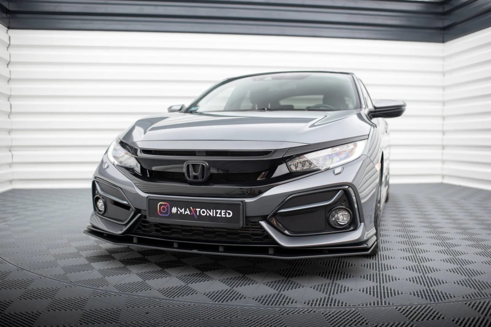 Front Splitter Street Pro compatible with Honda Civic Sport Mk 10