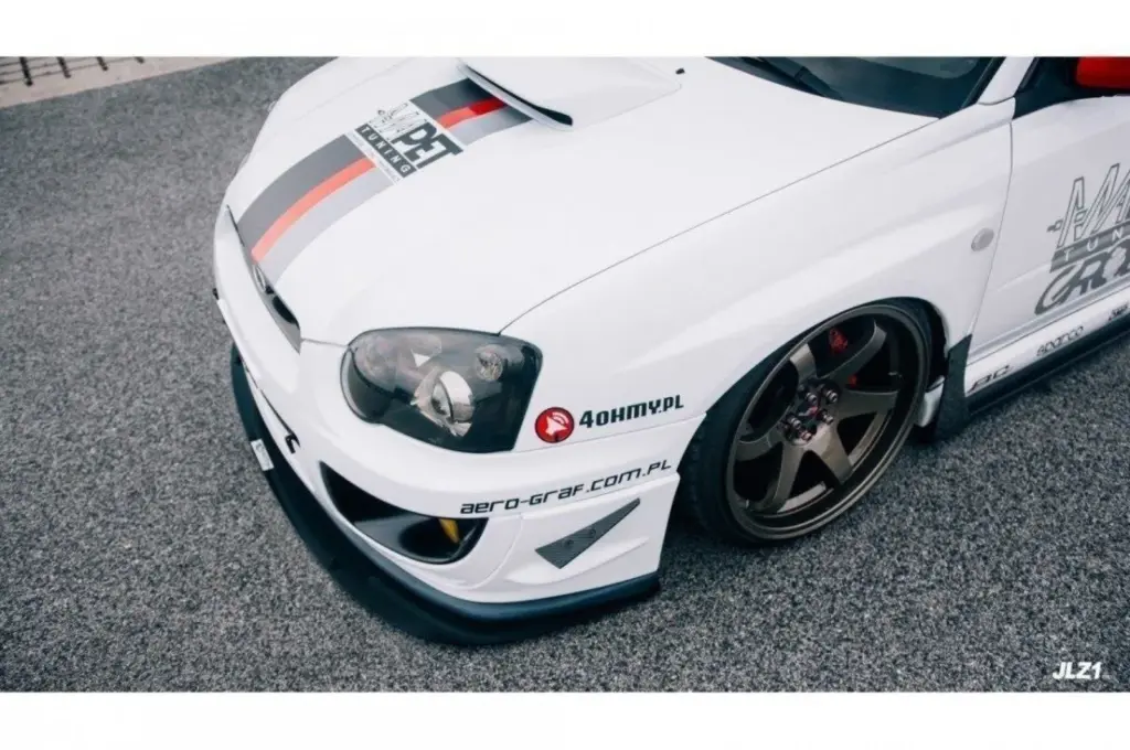 Canards Side Bumper compatible with Subaru Impreza MK2 WRX STI (Blobeye)