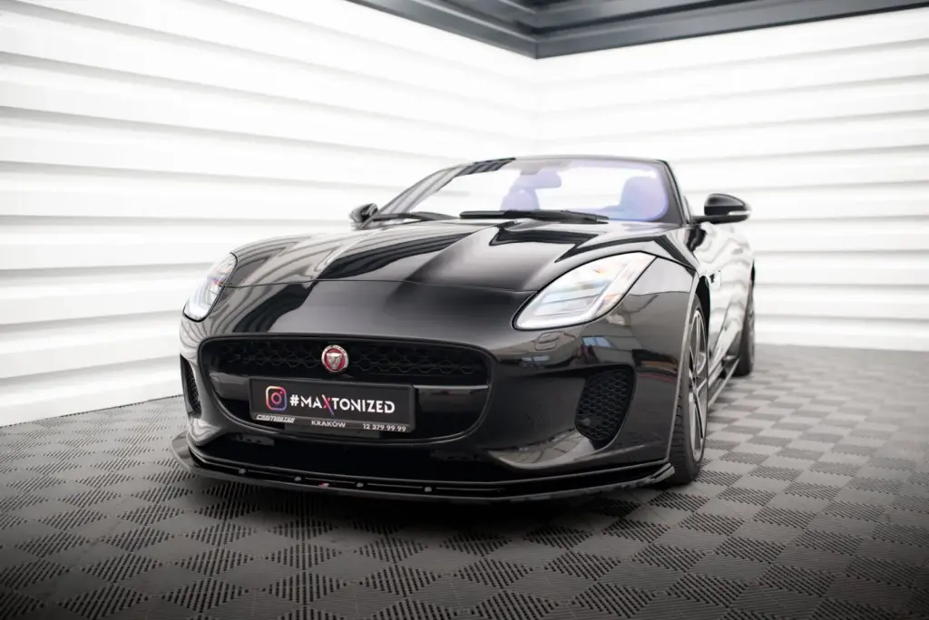 Front Splitter V.1 compatible with Jaguar F-Type Mk1 Facelift