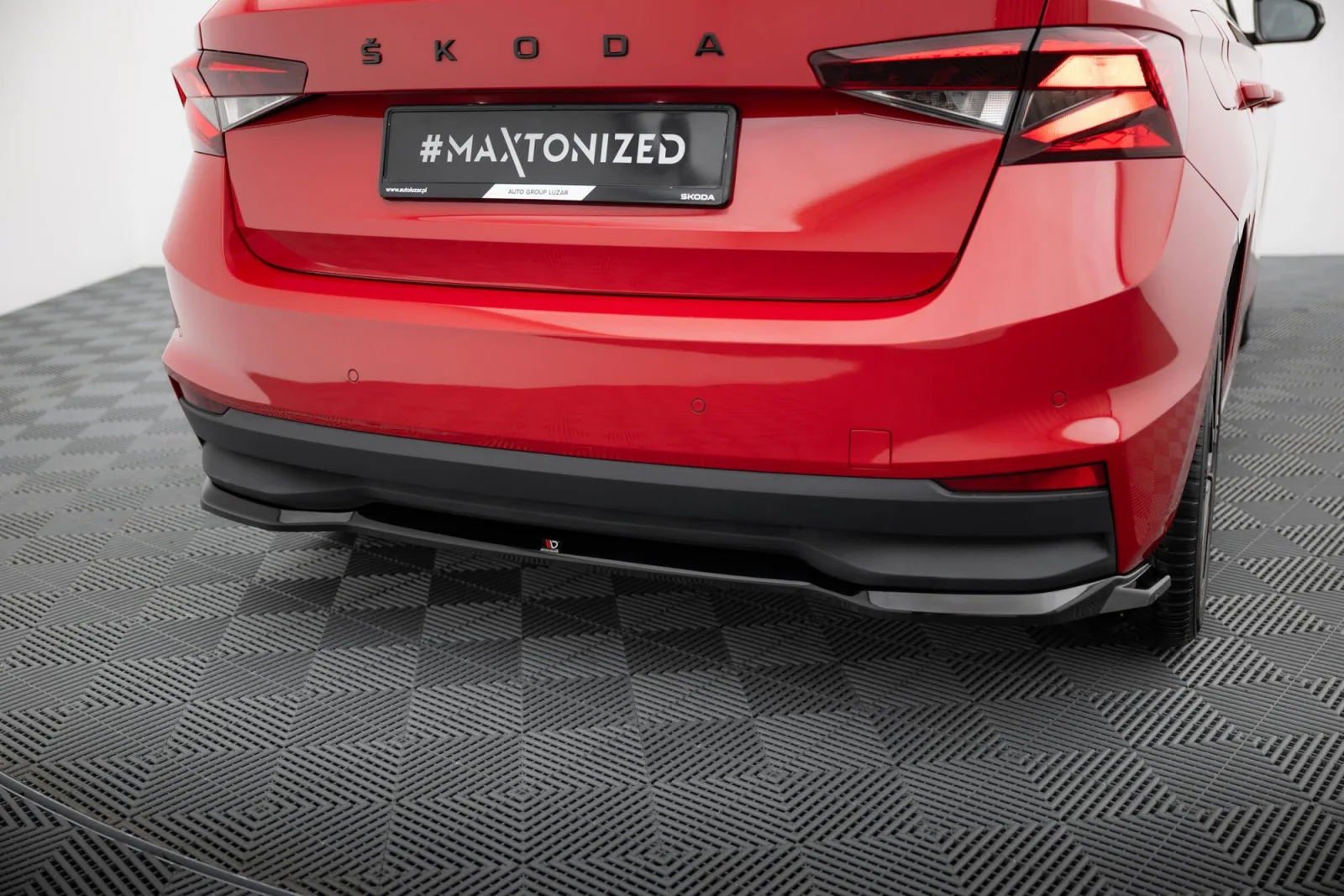 Rear Splitter compatible with Skoda Fabia Mk4