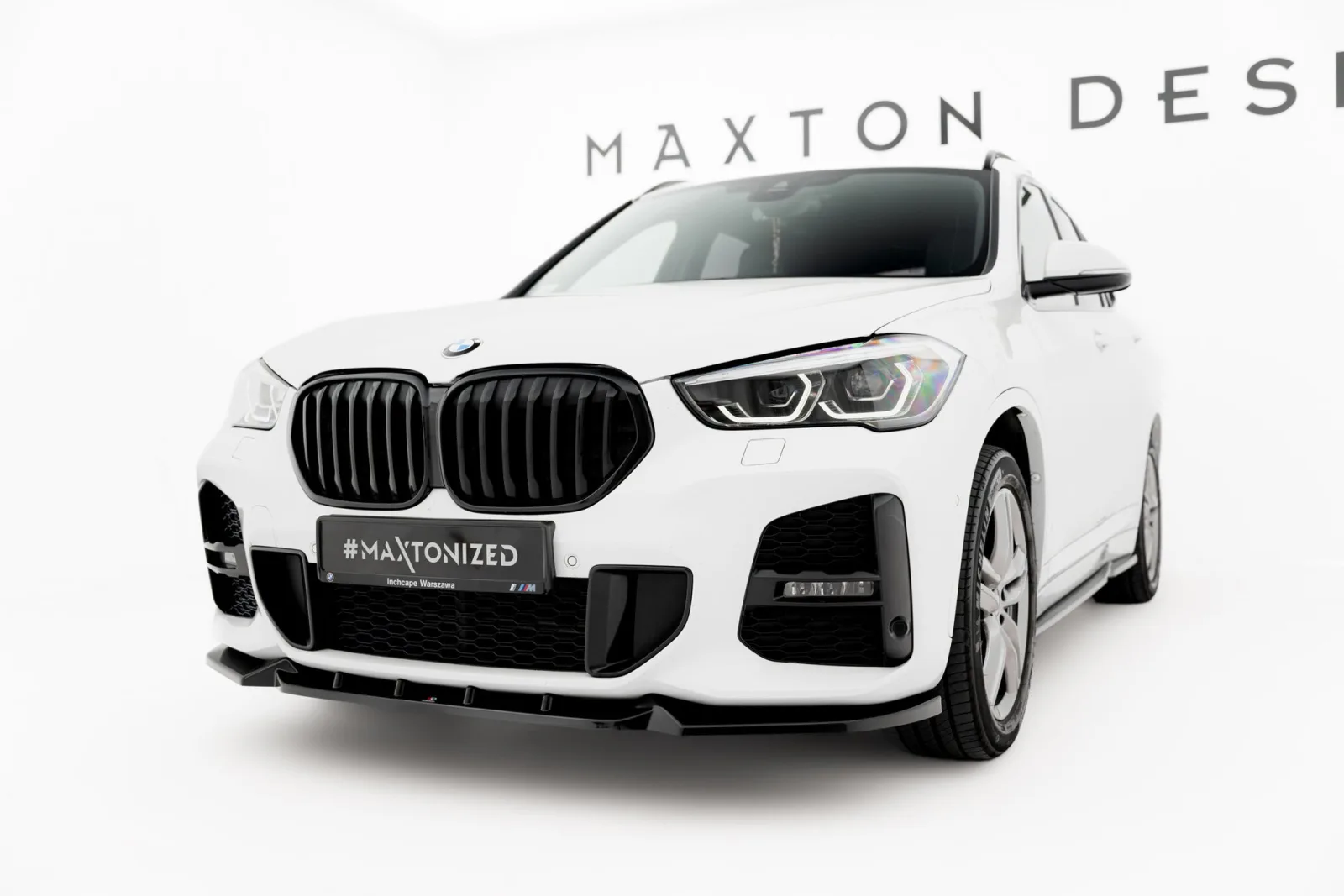 Front Splitter compatible with BMW X1 M-Pack F48 Facelift