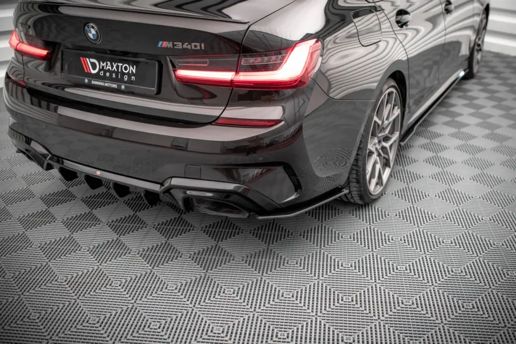 Rear Side Splitters Street Pro V.2 compatible with BMW M340i / M-Pack G20 / G21