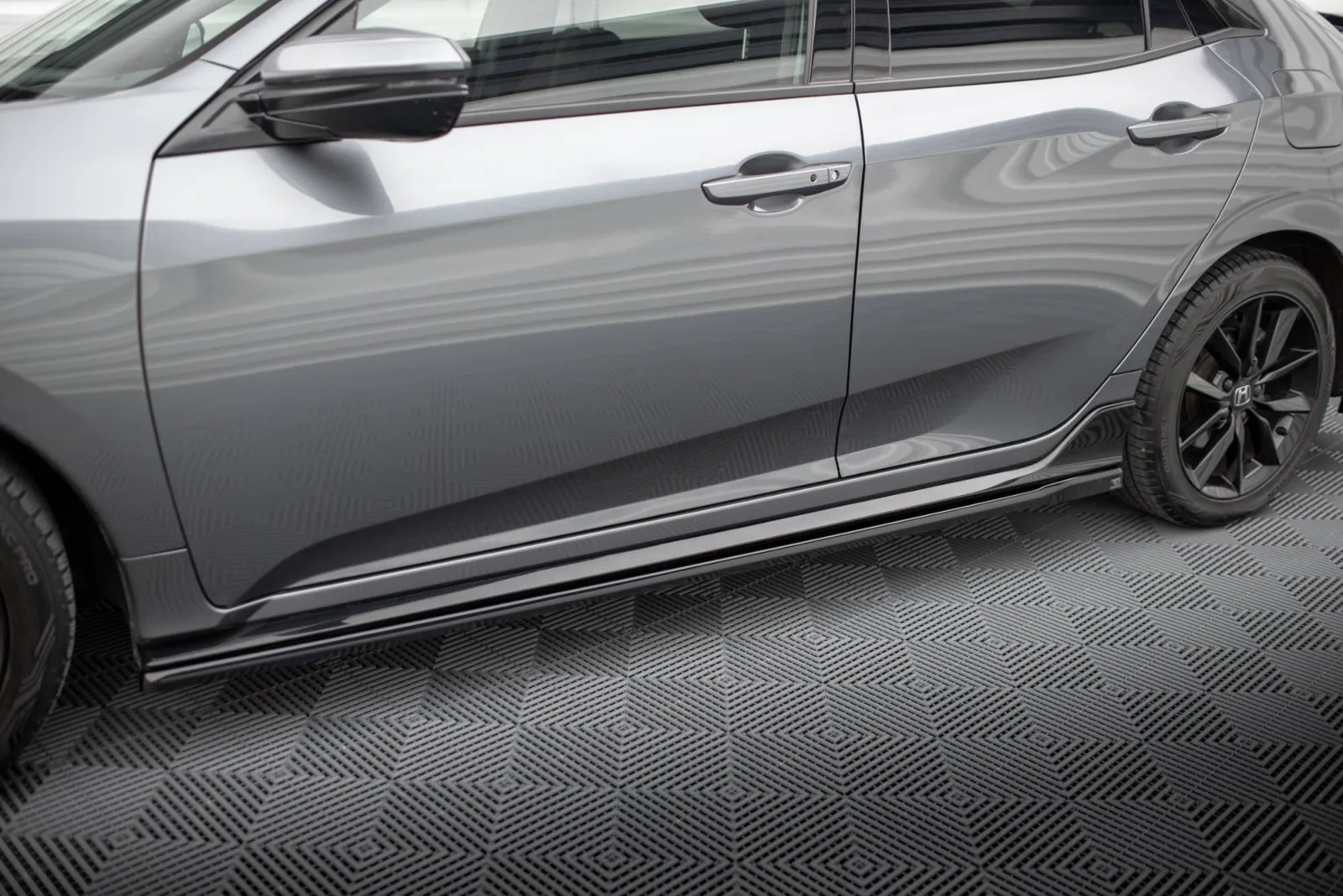 Side Skirts Diffusers compatible with Honda Civic Sport Mk 10