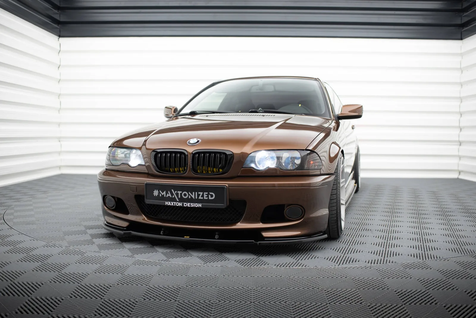 Front Splitter V.1 compatible with BMW 3 E46 M-Pack Coupe