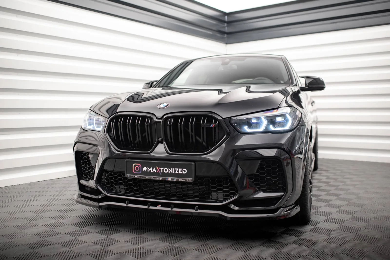 Front Splitter V.1 compatible with BMW X6 M F96