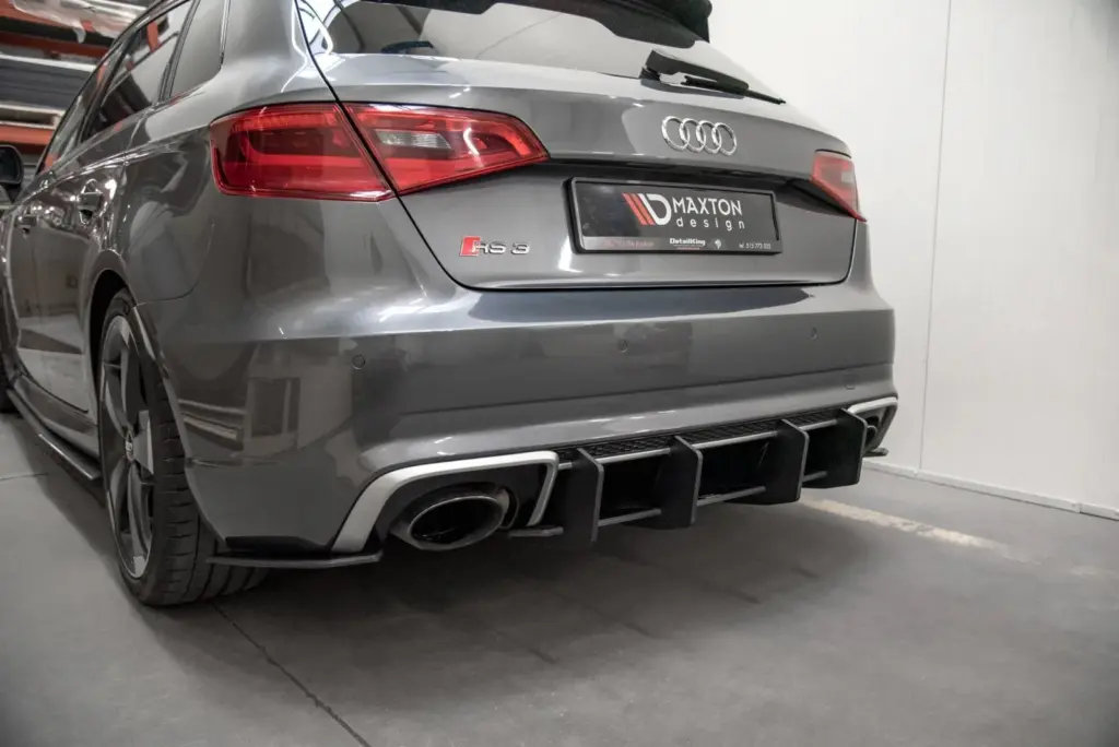 Rear Diffuser Street Pro V.2 compatible with Audi RS3 8V Sportback