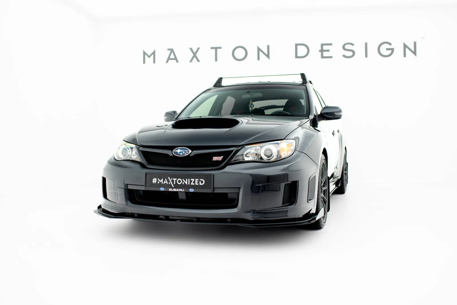 Front Splitter Street Pro + Flaps compatible with Subaru Impreza WRX STI Mk3 Facelift