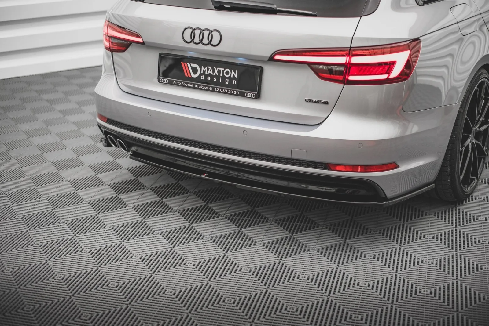 Rear Side Splitters V.2 compatible with Audi A4 S-Line B9