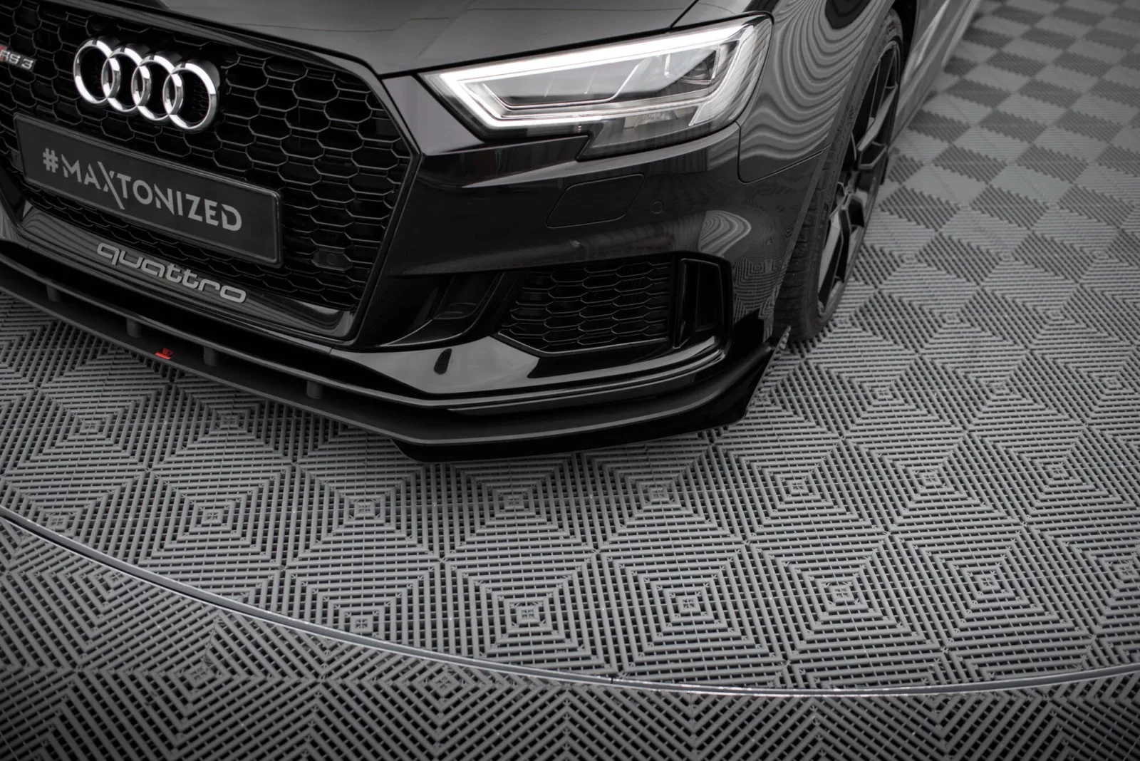 Front Flaps compatible with Audi RS3 Sedan 8V Facelift