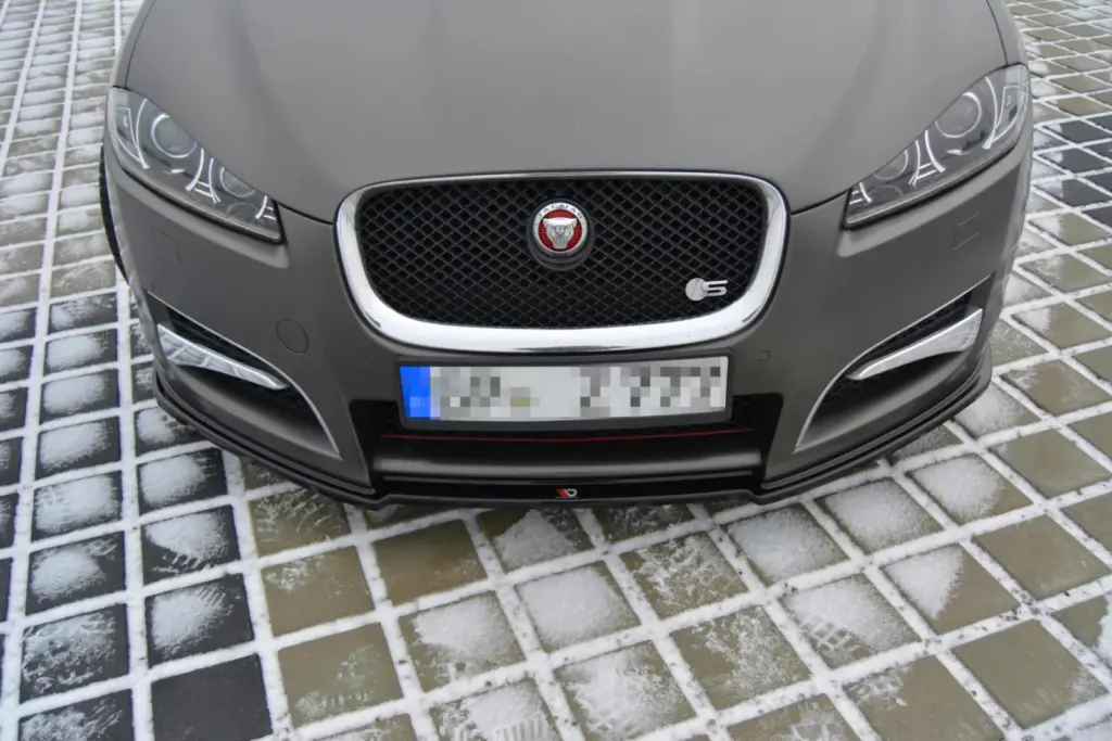 Front Splitter compatible with JAGUAR XF (X250) MK1 SPORTBRAKE S-PACK