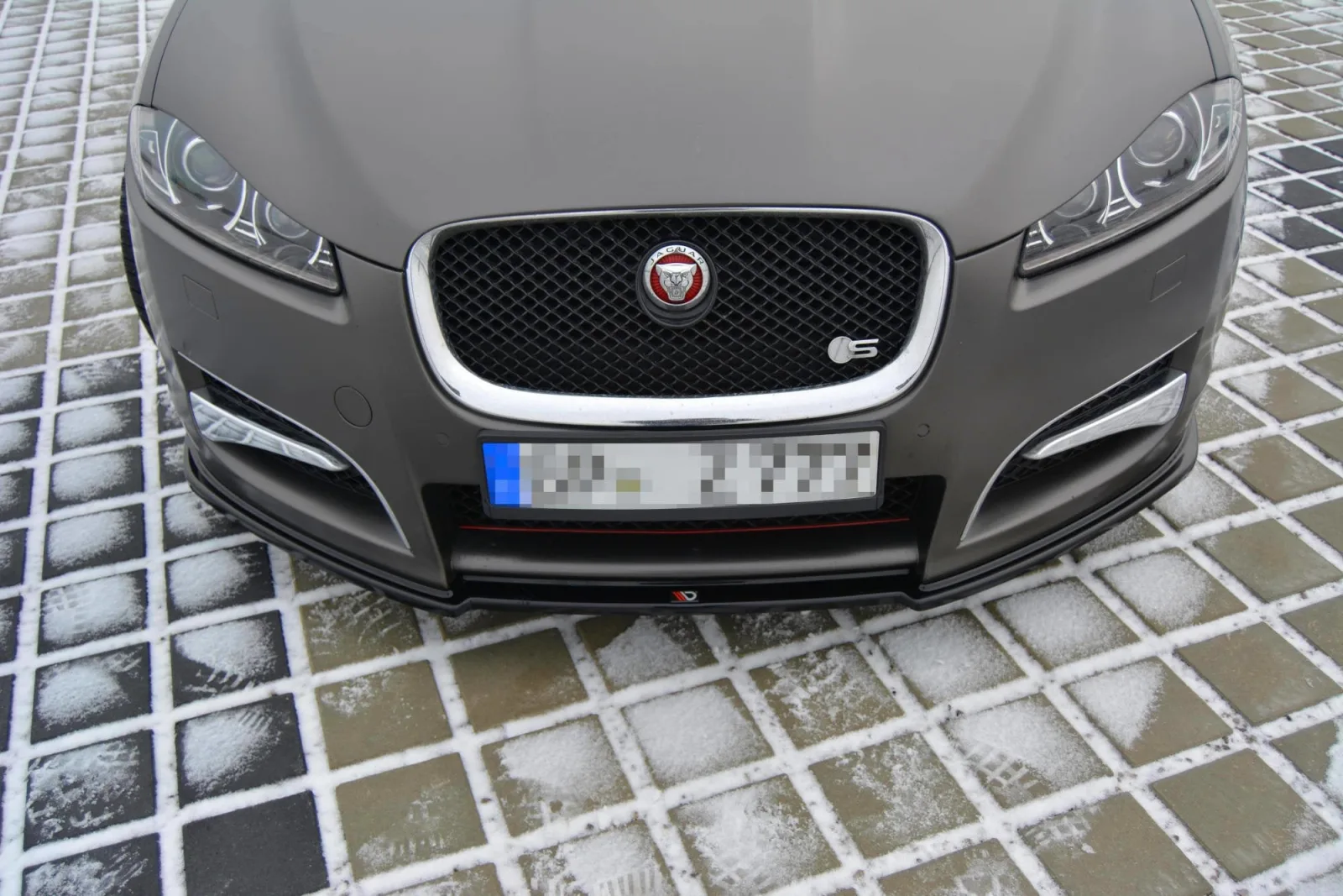 Front Splitter compatible with JAGUAR XF (X250) MK1 SPORTBRAKE S-PACK