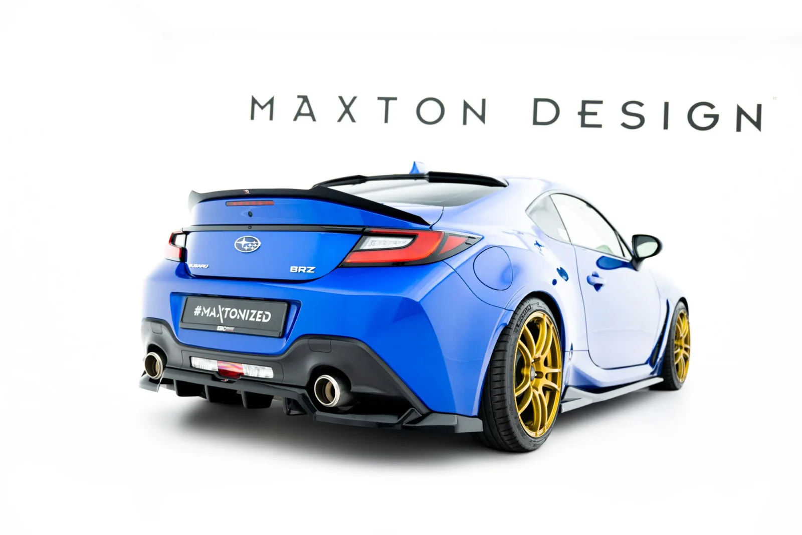 Rear Splitter (With Diffuser) V.1 compatible with Subaru BRZ Mk2