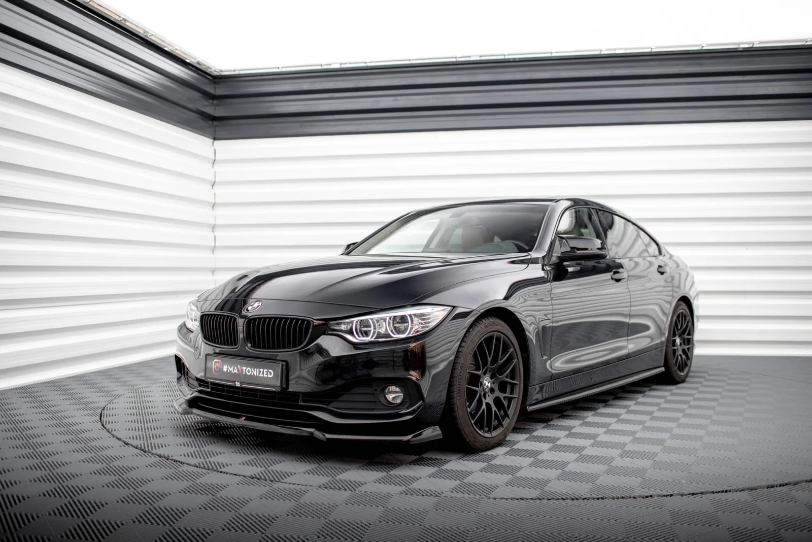 Front Splitter V.1 compatible with BMW 4 Coupe / Gran Coupe / Cabrio F32 / F36 / F33