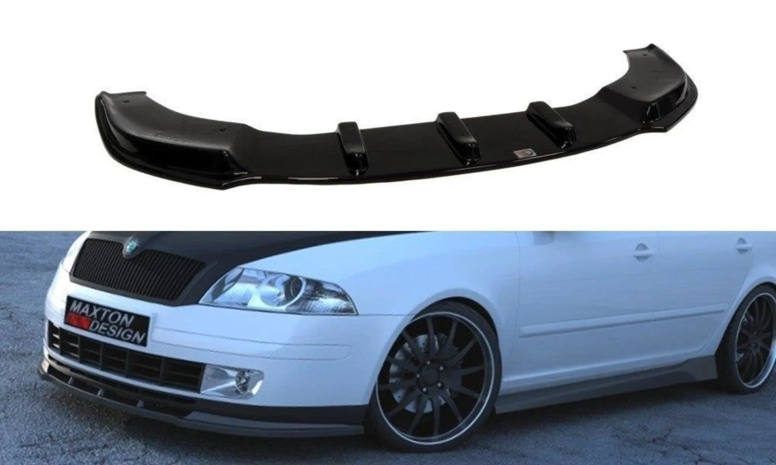 Front Splitter compatible with Skoda Octavia Mk2