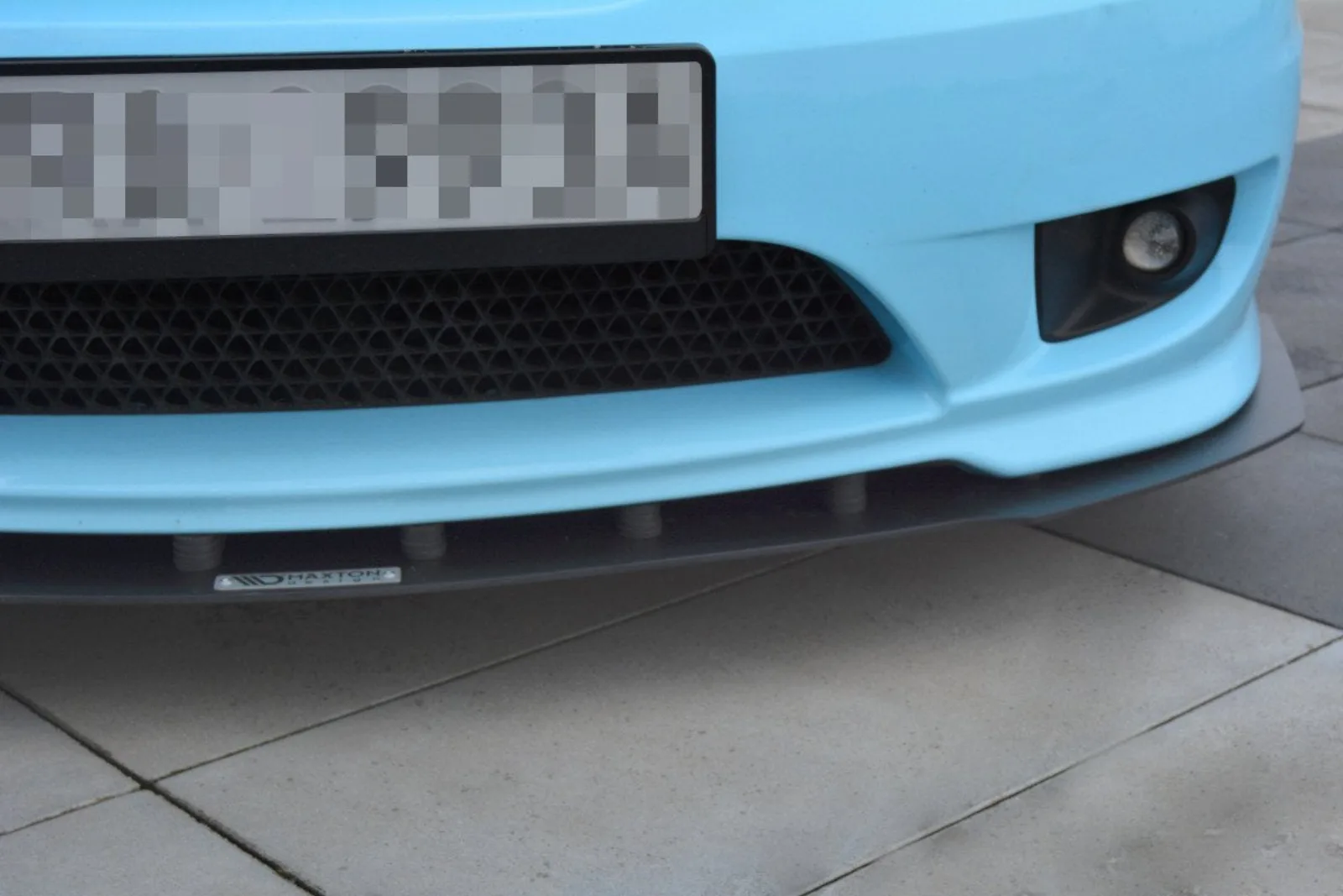 Front Splitter RACING compatible with HYUNDAI TIBURON MK.2 FACELIFT